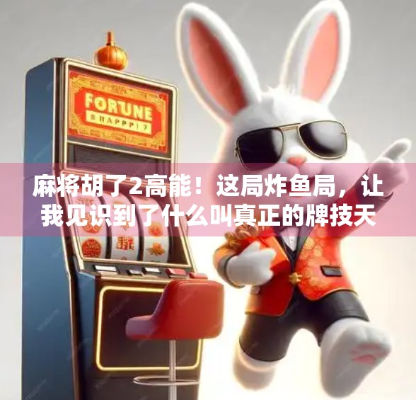 麻将胡了2高能！这局炸鱼局，让我见识到了什么叫真正的牌技天花板！