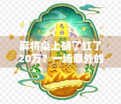 麻将桌上胡了红了20万？一场意外的财富奇迹，背后藏着什么真相？