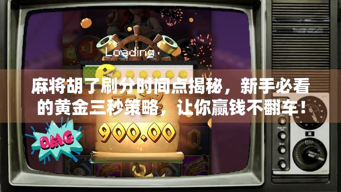 麻将胡了刷分时间点揭秘,新手必看的黄金三秒策略,让你赢钱不翻车! 麻将胡了刷分时间点揭秘,新手必看的黄金三秒策略,让你赢钱不翻车!