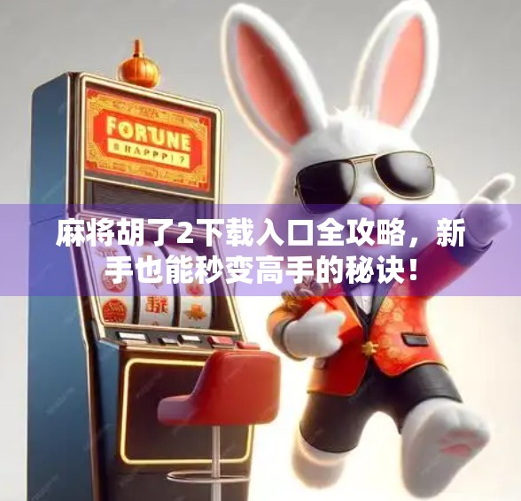 麻将胡了2下载入口全攻略，新手也能秒变高手的秘诀！