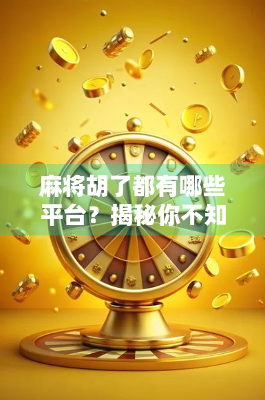 麻将胡了都有哪些平台？揭秘你不知道的线上麻将世界！