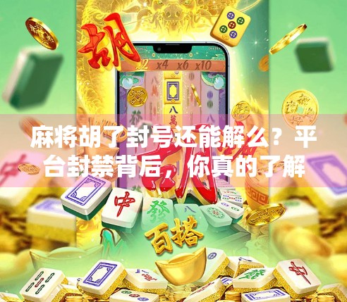 麻将胡了封号还能解么？平台封禁背后，你真的了解规则吗？