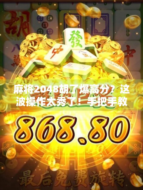 麻将2048胡了爆高分？这波操作太秀了！手把手教你从菜鸟逆袭成麻将王者！