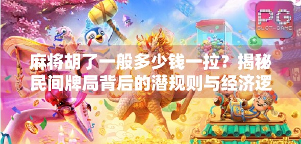 麻将胡了一般多少钱一拉?揭秘民间牌局背后的潜规则与经济逻辑!